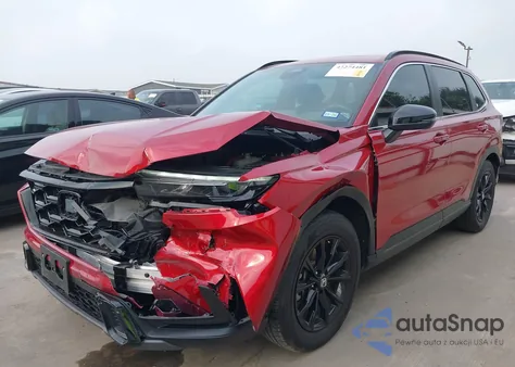 2024 Honda Cr-V Hybrid Sport из США, поврежденный, VIN 7FARS5H53RE024293